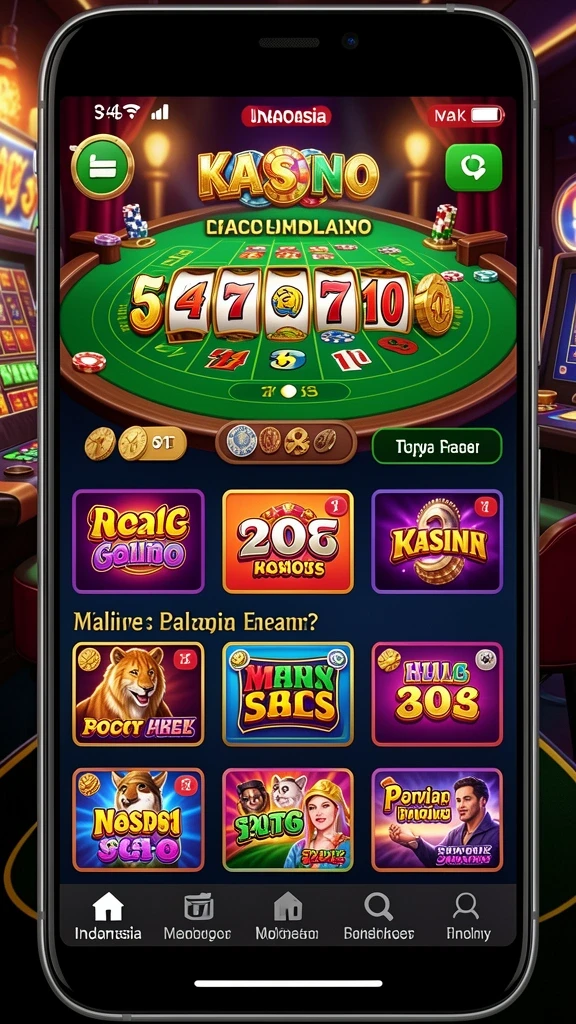 mamibet - Tampilan antarmuka yang intuitif dan menarik.