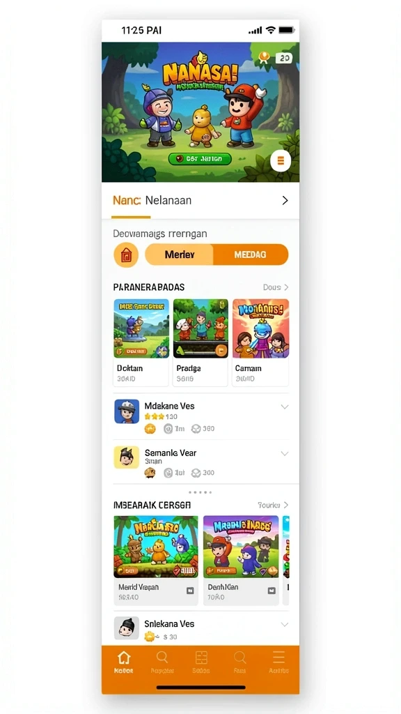 pandawin - Fitur kompetisi yang menambah keseruan permainan.