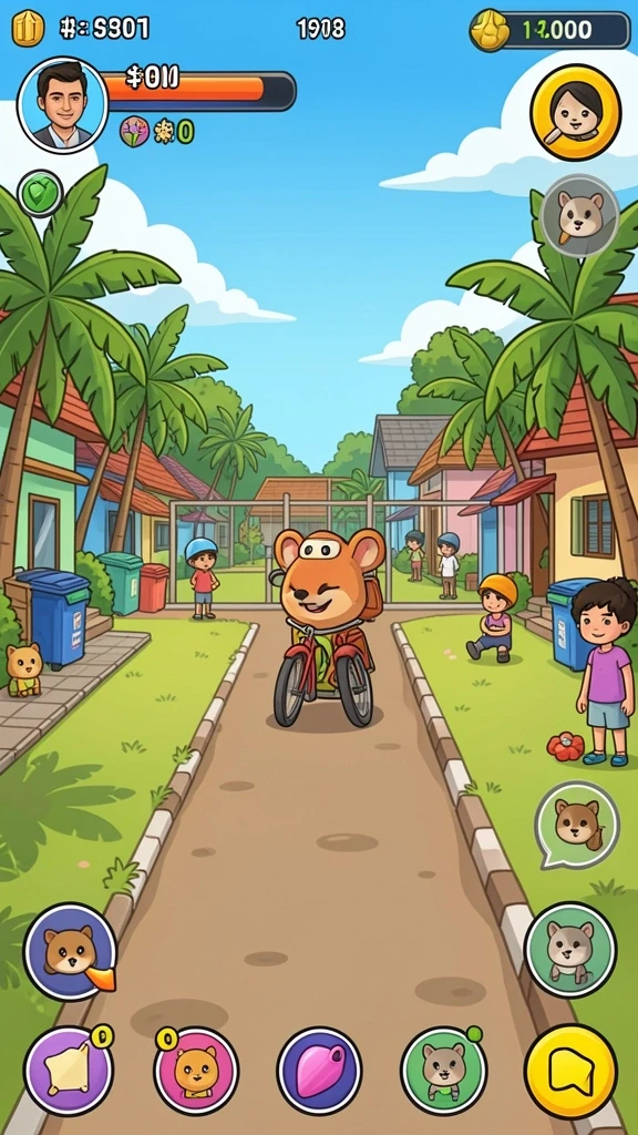 rajapanen - Tampilan awal yang menarik dan mudah dipahami.